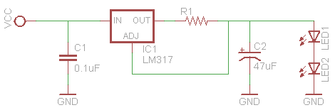 Constant Current LED Driver Schematic
